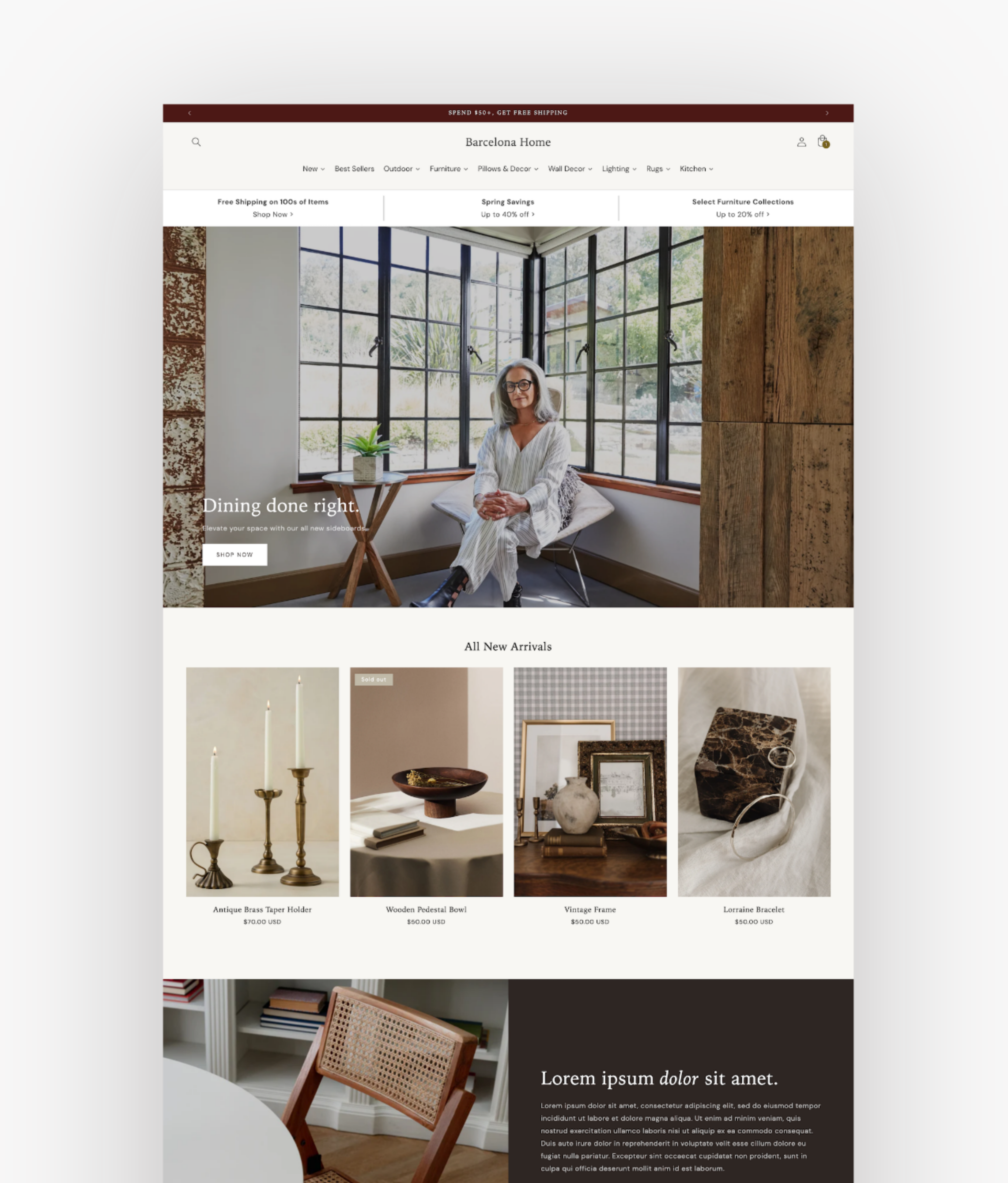 Barcelona Shopify Theme